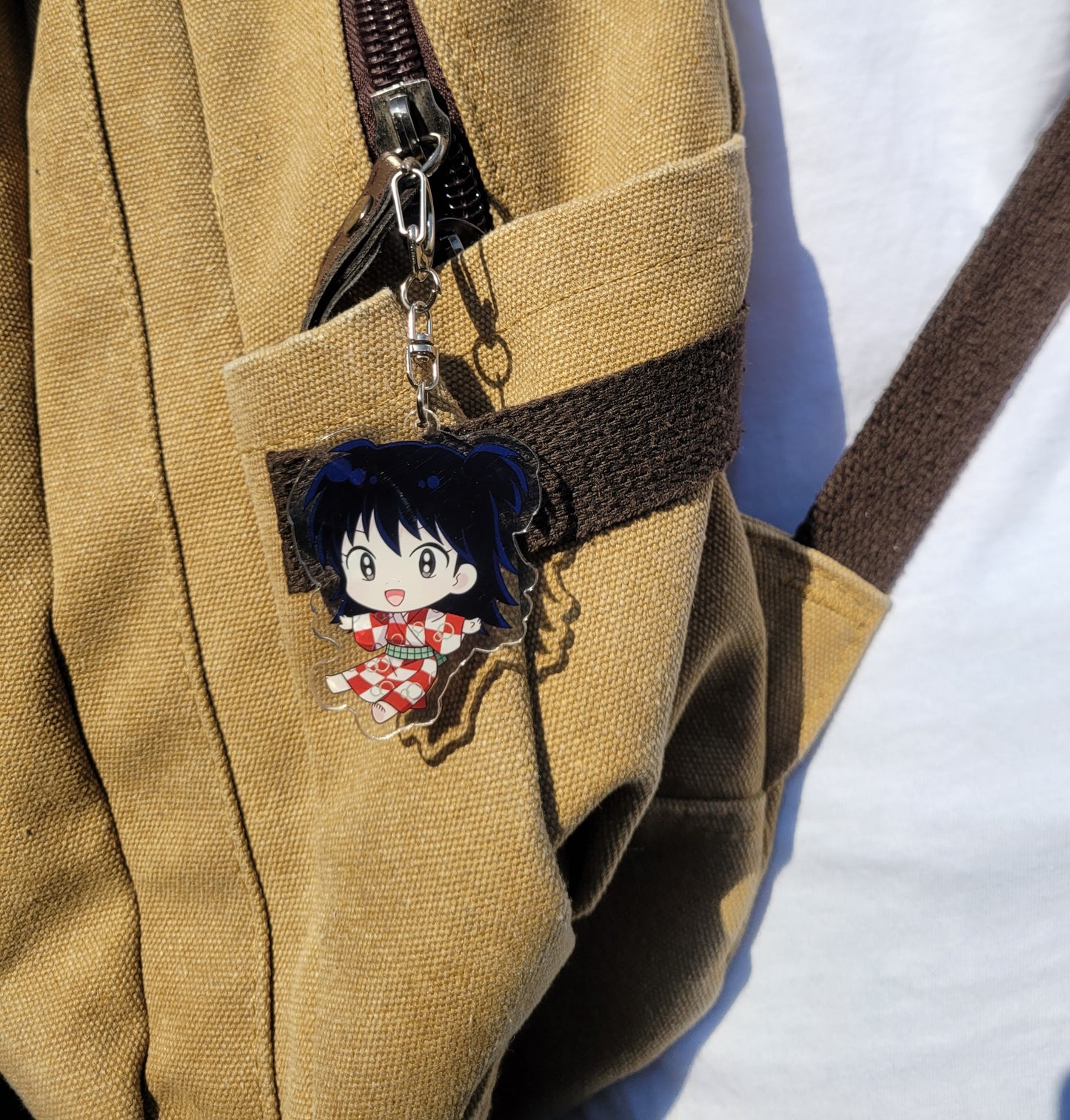 Inu Yasha Acryl Schlüsselanhänger, Taschenanhänger, Hosenanhänger, Federmappen Anhänger