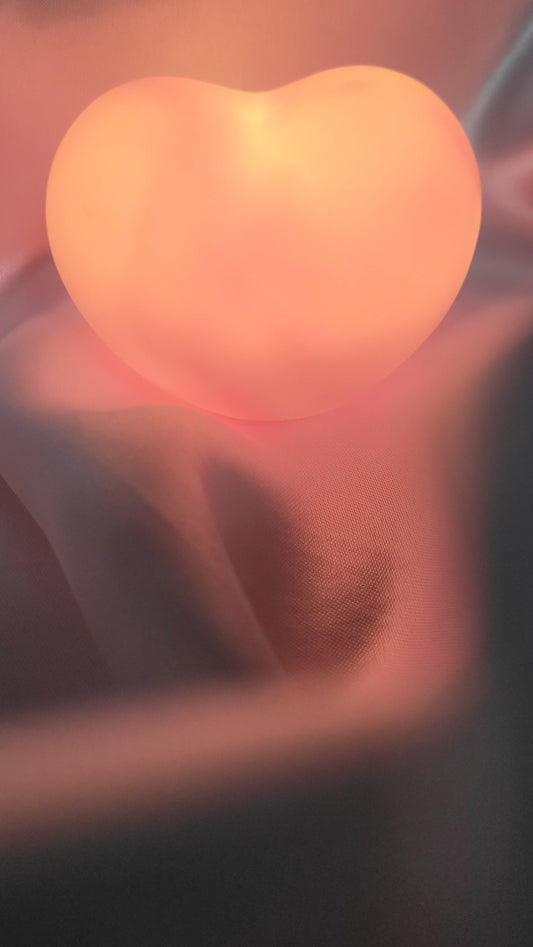 Herz LED Licht Rosa – Batteriebetriebenes Deko Licht für Schlafzimmer & Valentinstag