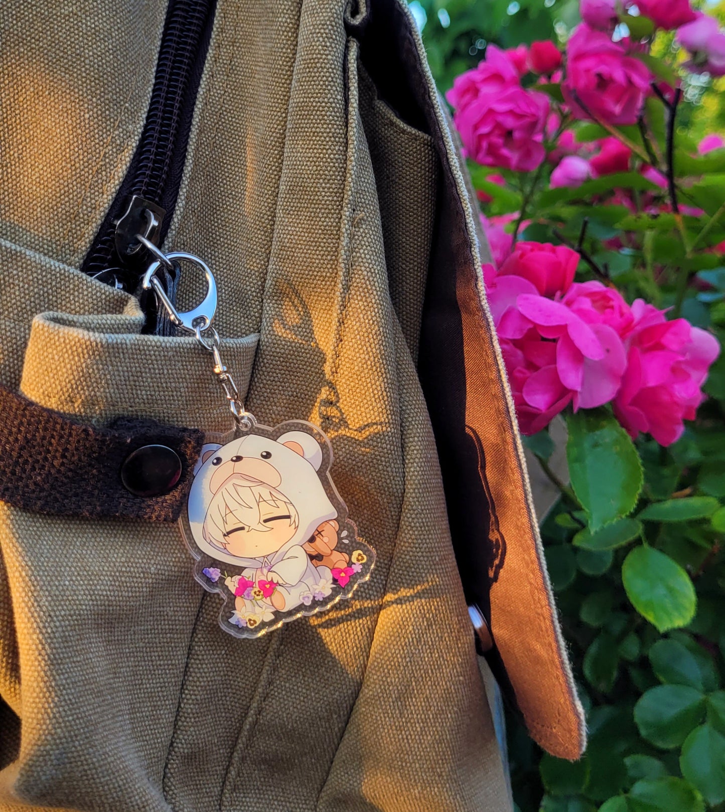 Blue Lock Schlüsselanhänger – Chibi Anime Figuren im Bären-Design | Acryl Keychains für Fans