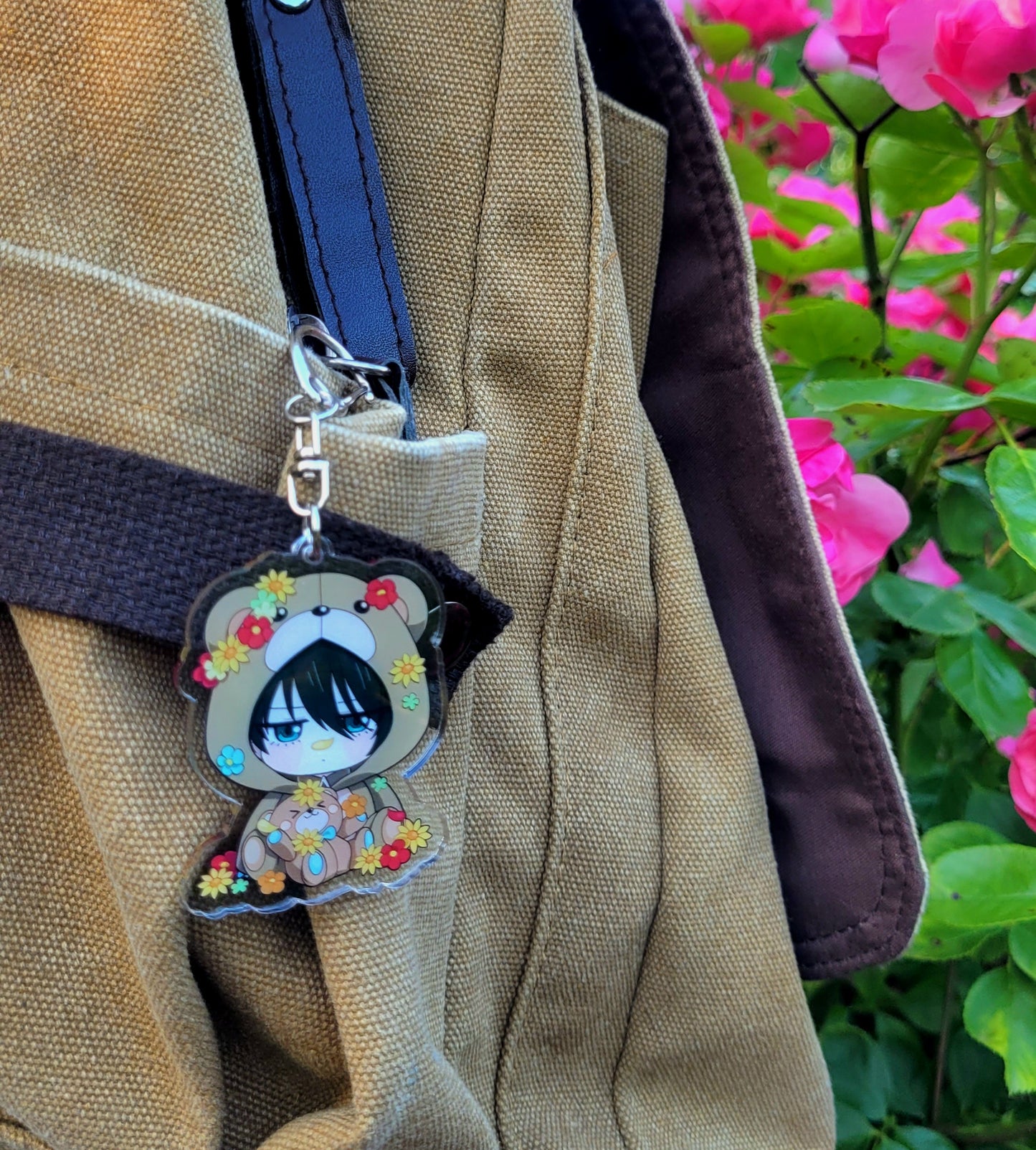 Blue Lock Schlüsselanhänger – Chibi Anime Figuren im Bären-Design | Acryl Keychains für Fans