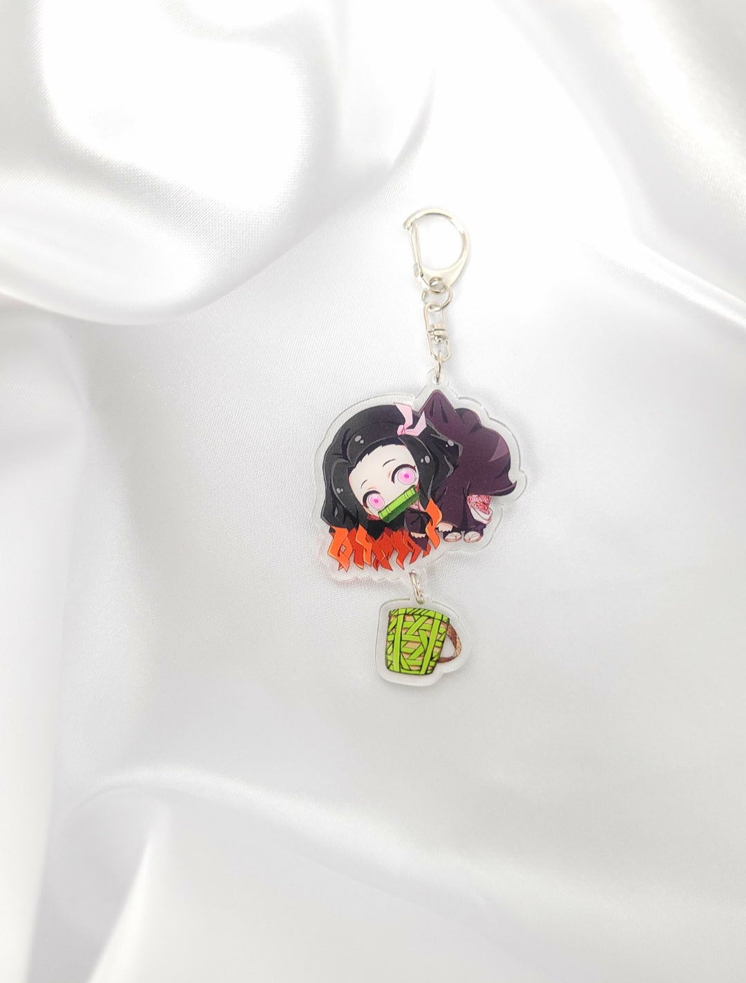 Demon Slayer Acryl Schlüsselanhänger, Taschenanhänger, Hosenanhänger, Federmappen Anhänger