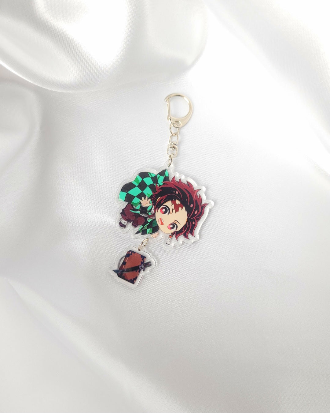 Demon Slayer Acryl Schlüsselanhänger, Taschenanhänger, Hosenanhänger, Federmappen Anhänger
