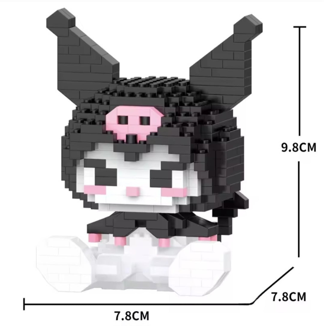 Kuromi Mini-Bausteinset – DIY Figur für Fans und Sammler Bricks