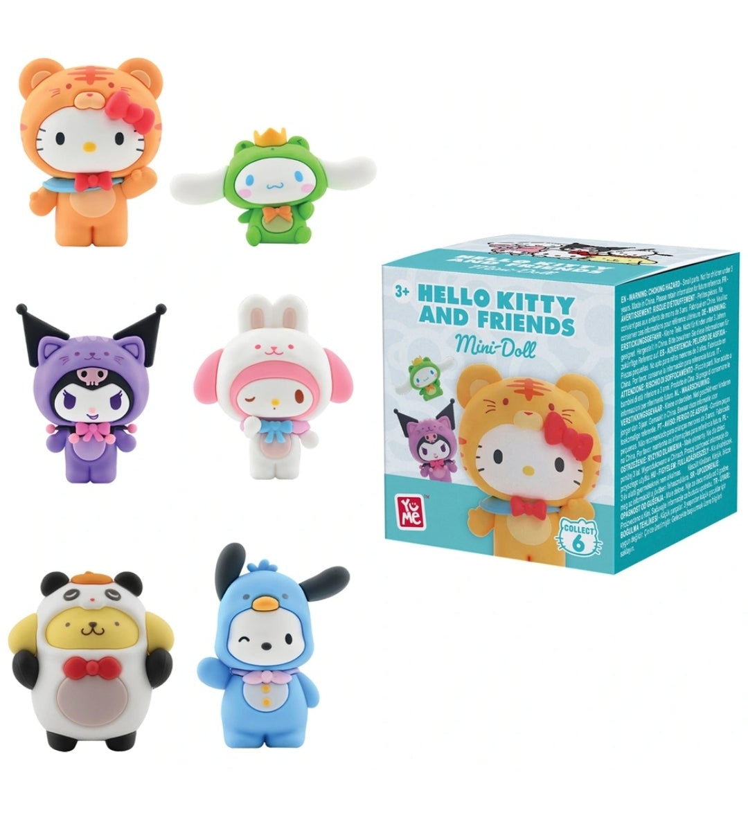Hello Kitty & Friends - Mini-Doll Forest Friends Series Mystery Figur
