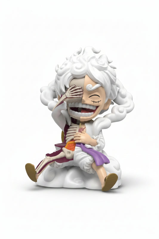 Mighty One Piece Wanted Series Figur Luffy Gear 5 Anime