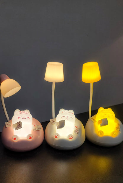 Kawaii Nachtlicht Katze – Perfekte Deko für Anime-Liebhaber & Schreibtischlampe