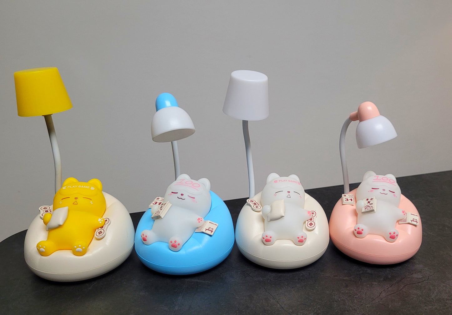 Kawaii Nachtlicht Katze – Perfekte Deko für Anime-Liebhaber & Schreibtischlampe