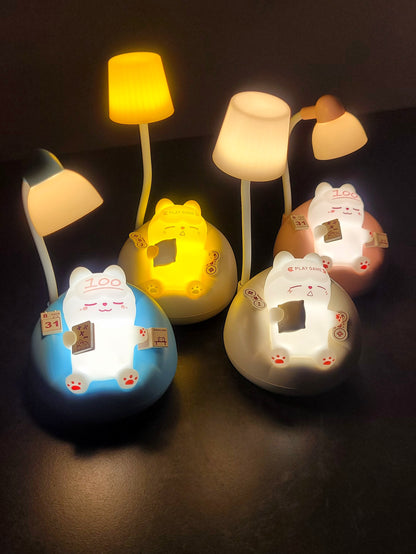 Kawaii Nachtlicht Katze – Perfekte Deko für Anime-Liebhaber & Schreibtischlampe