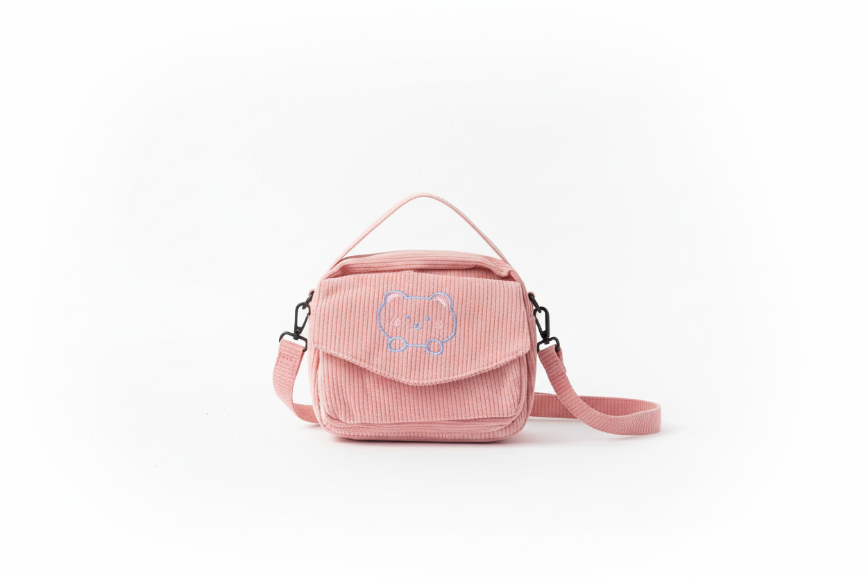 Kawaii Tasche mit Bärenmotiv