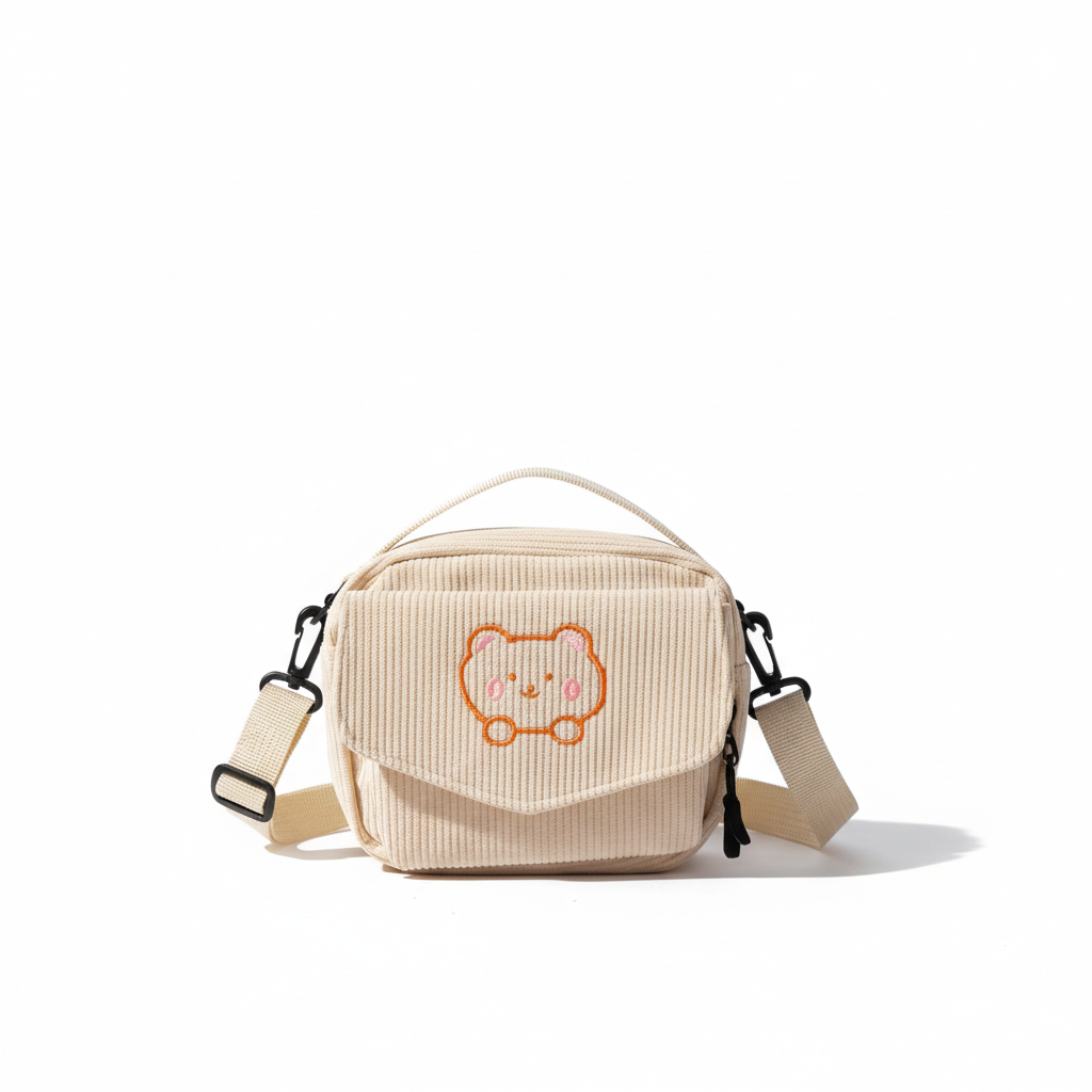 Kawaii Tasche mit Bärenmotiv