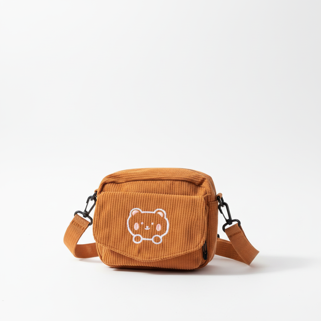 Kawaii Tasche mit Bärenmotiv
