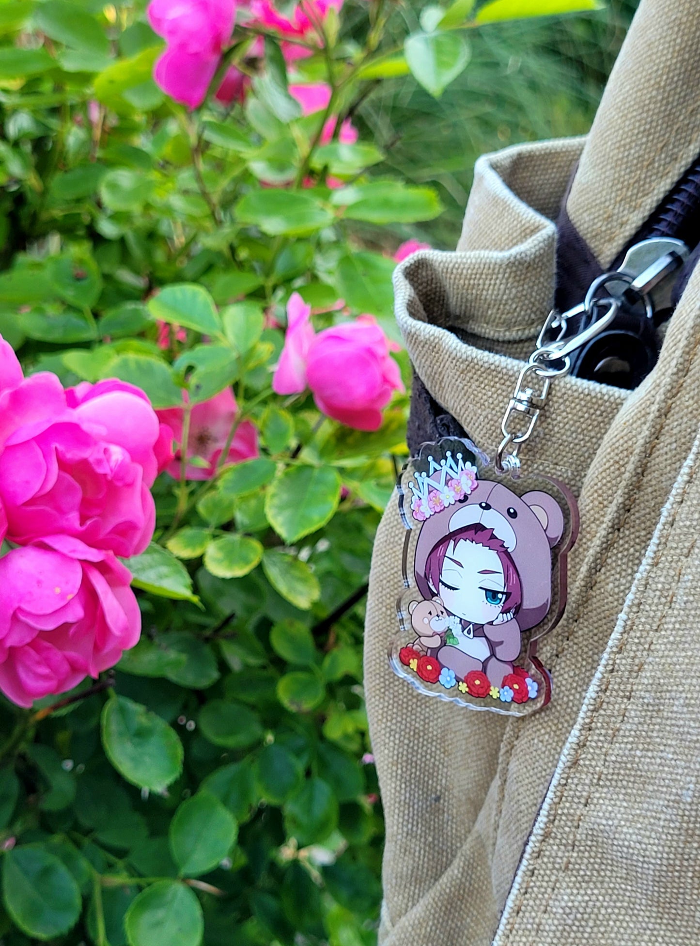 Blue Lock Schlüsselanhänger – Chibi Anime Figuren im Bären-Design | Acryl Keychains für Fans