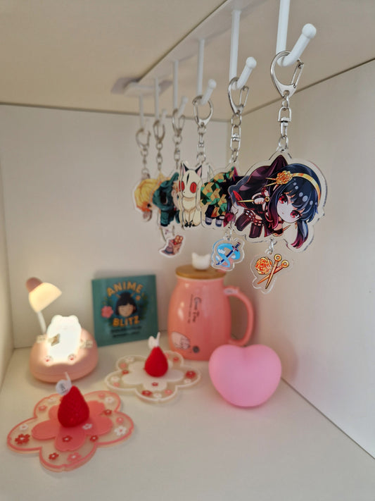 Multifunktionale Hakenleiste für Regale – Kunststoff, für Schlüssel & Schmuck