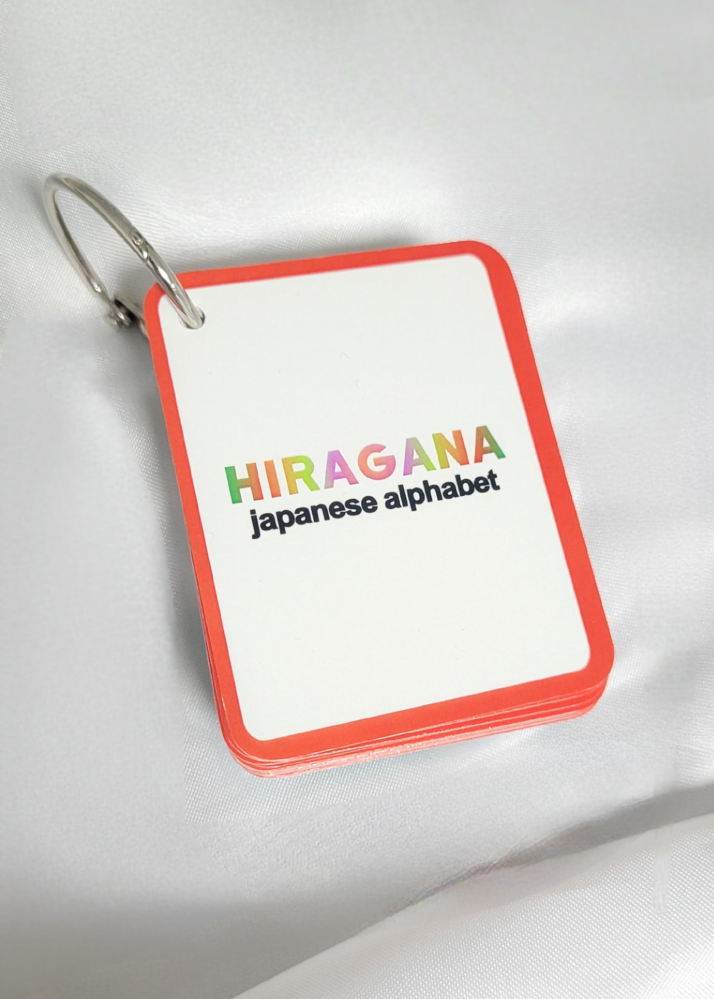 Japanische Hiragana Karten – 51 Karten, 102 Gruppen