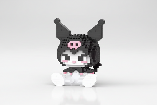 Kuromi Mini-Bausteinset – DIY Figur für Fans und Sammler Bricks