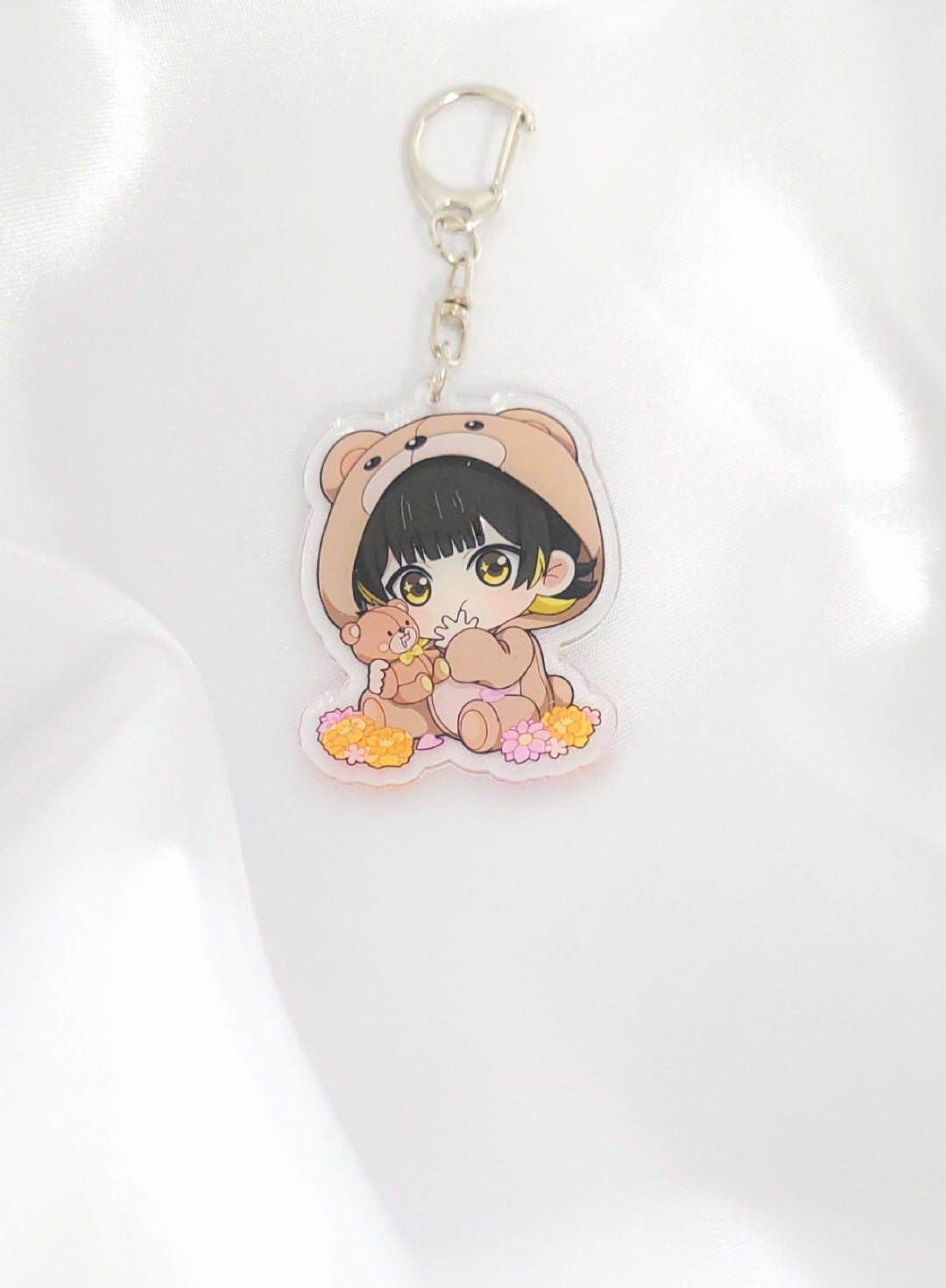 Blue Lock Schlüsselanhänger – Chibi Anime Figuren im Bären-Design | Acryl Keychains für Fans