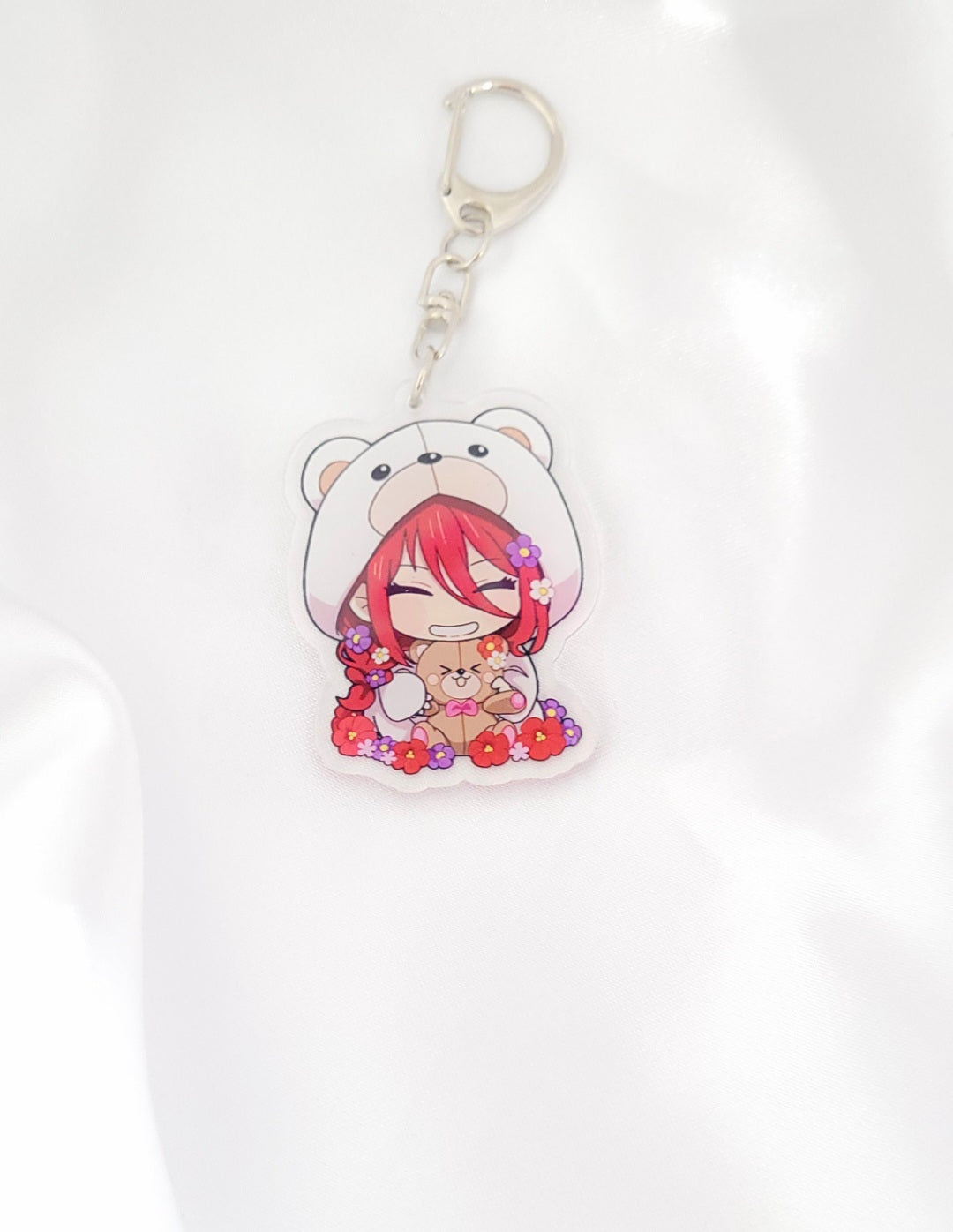 Blue Lock Schlüsselanhänger – Chibi Anime Figuren im Bären-Design | Acryl Keychains für Fans