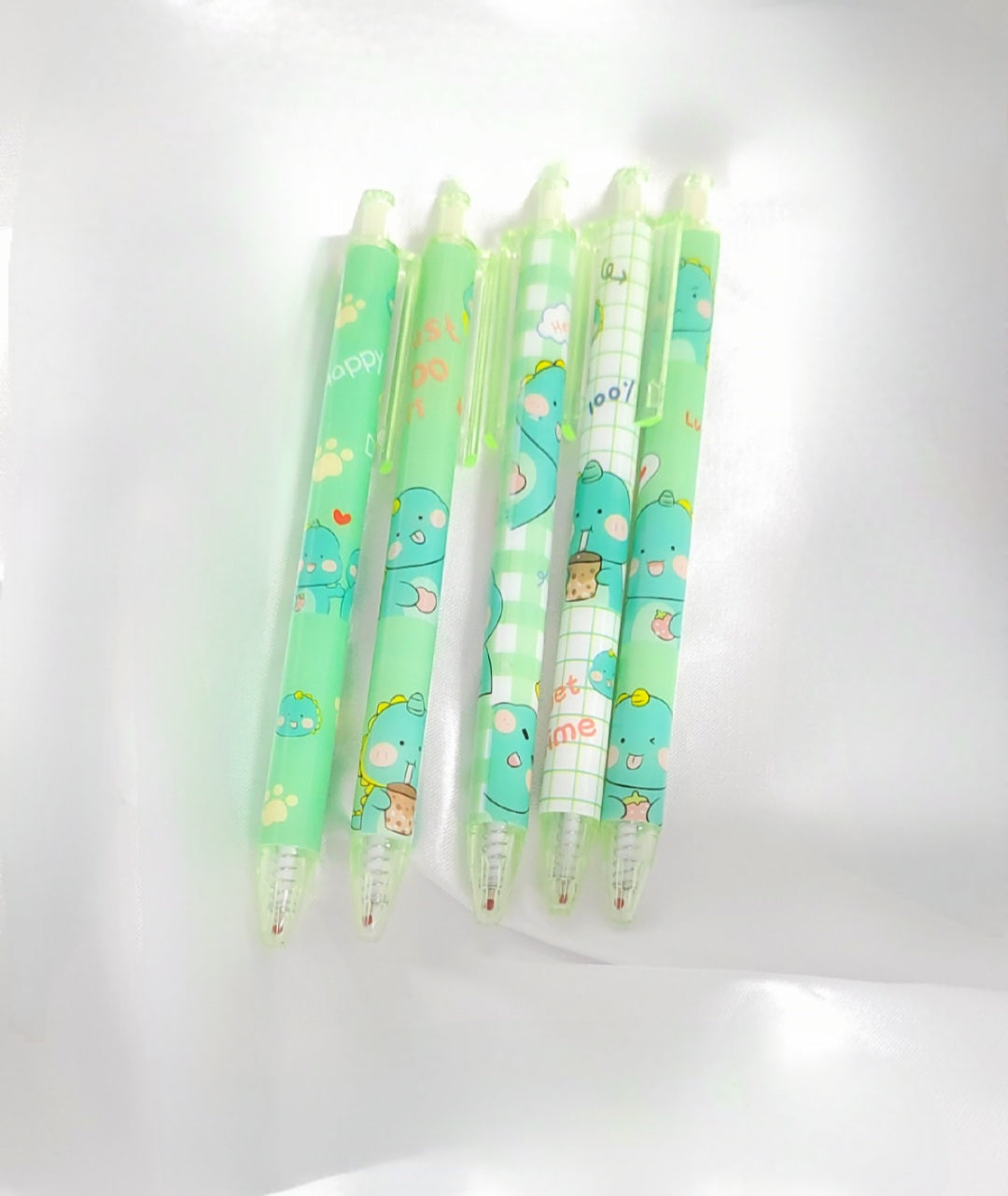 Dino Kugelschreiber kawaii – süßer Dinosaurier Stift, Zufallsdesign