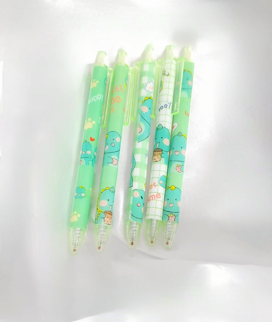 Dino Kugelschreiber kawaii – süßer Dinosaurier Stift, Zufallsdesign