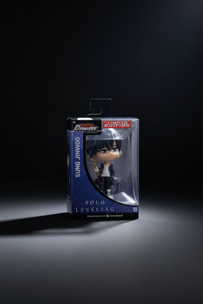 Anime Solo Leveling Kawaii Figur Sung Jinwoo