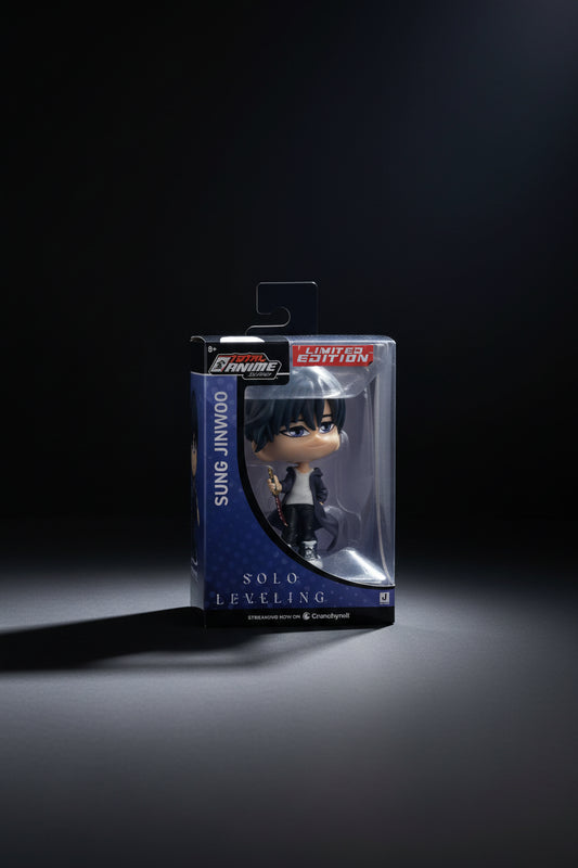 Anime Solo Leveling Kawaii Figur Sung Jinwoo