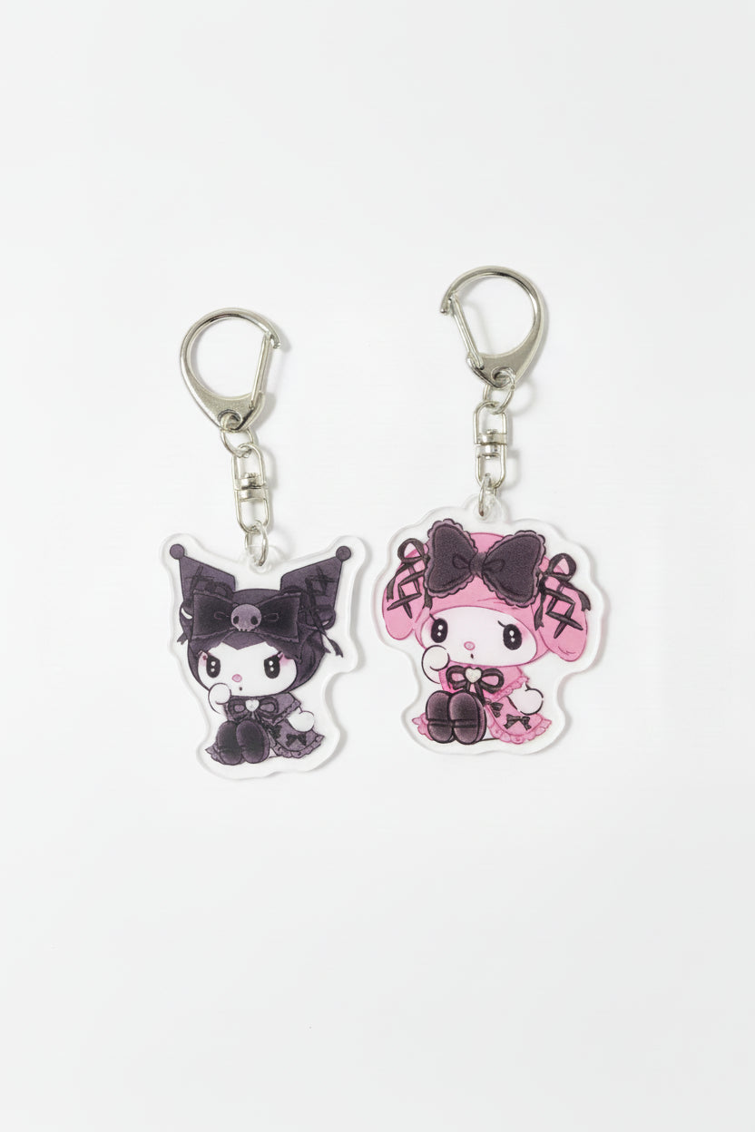 2er-Set My Melody & Kuromi Schlüsselanhänger