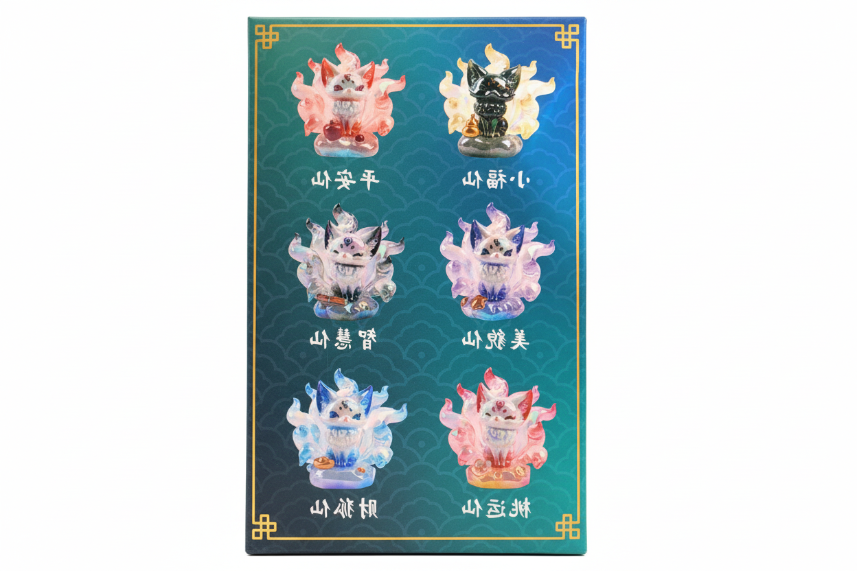 Mystery Box – Magische Kitsune Figur